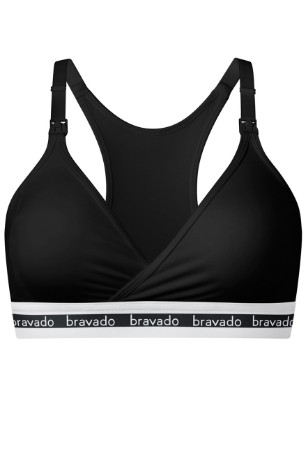תמונה של חזיית הריון והנקה bravado original שחורה