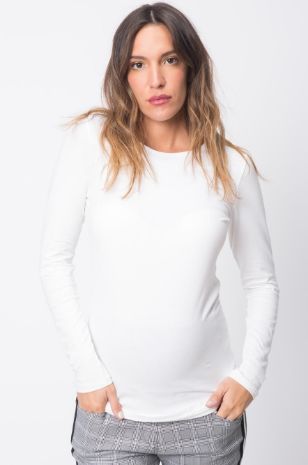 תמונה של חולצת בסיס להריון ש.ארוך