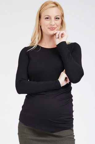 תמונה של חולצת בסיס להריון ש.ארוך