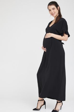 תמונה של שמלת איזבלה שחורה