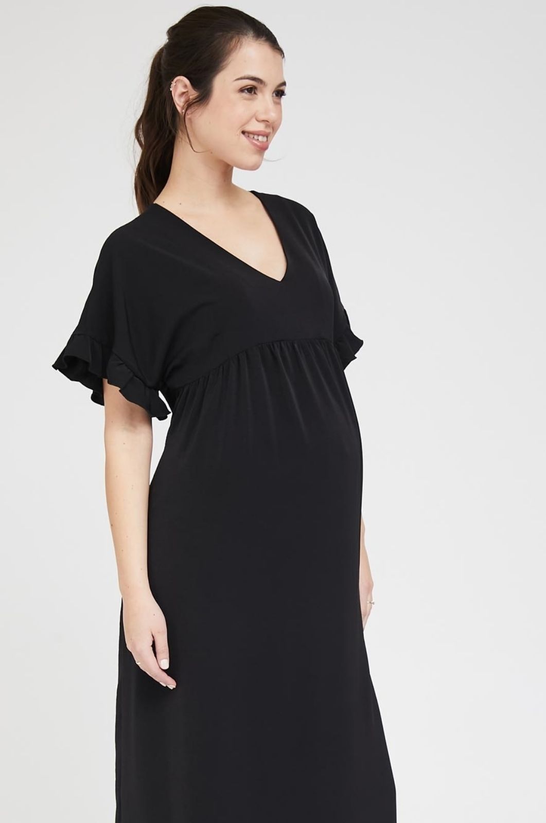 תמונה של שמלת איזבלה שחורה