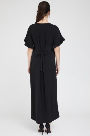 תמונה של שמלת איזבלה שחורה