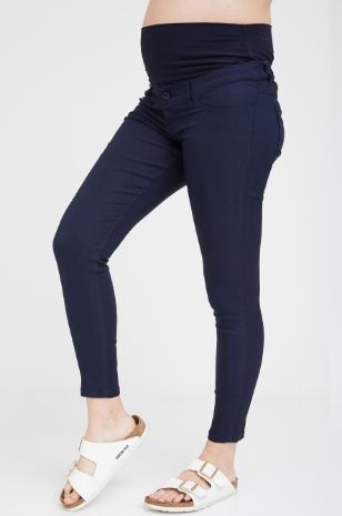 תמונה של מכנסי הריון VOGUE כחול נייבי