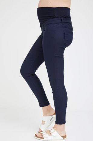 תמונה של מכנסי הריון VOGUE כחול נייבי