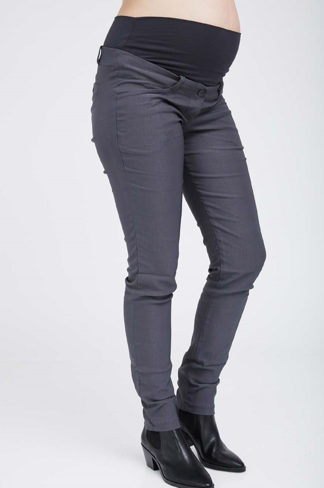 תמונה של מכנסי הריון MUST HAVE אפורים