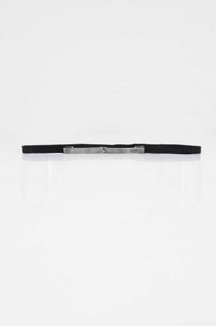 תמונה של חגורת גומי להריון אבזם כסף