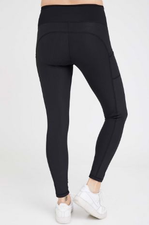 תמונה של טייץ הריון אקטיב ארוך שחור