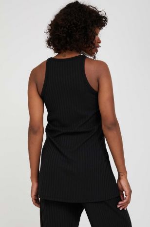 תמונה של גופייה להריון רובין שחורה 