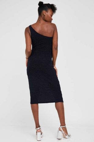  שמלת הריון כתף אחת אמנדה לורקס נייבי