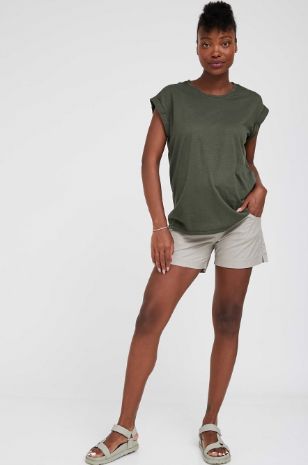 תמונה של שורטס בייסיק להריון חאקי