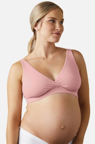 תמונה של חזיית הנקה לילה בלט BRAVADO ורודה