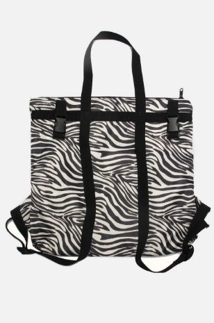 תמונה של תיק עגלה היידי בייסיק זברה שחור לבן