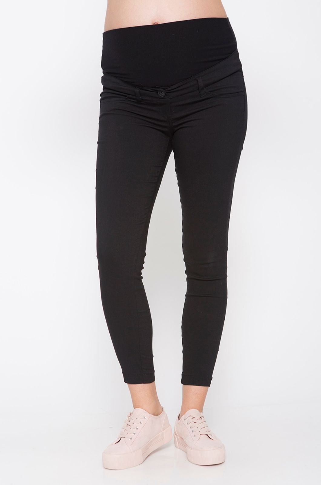 תמונה של מכנסי הריון VOGUE שחורים