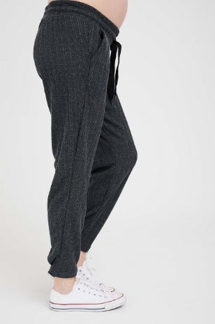 תמונה של מכנסי הריון לארה אפור מרנגו