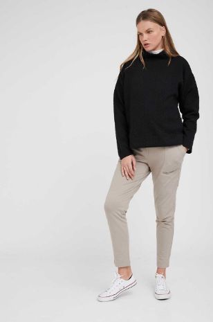 תמונה של טופ הריון קיילי צמות שחור