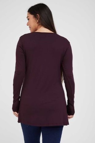 תמונה של טוניקת ריבר להריון ש.ארוך חציל