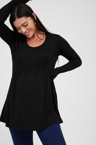 תמונה של טוניקת ריבר להריון ש.ארוך חציל