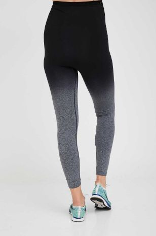 תמונה של טייץ הריון סימלס שחור אפור