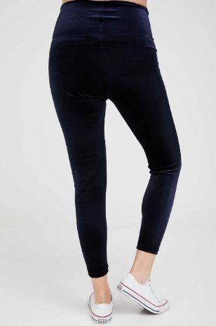 טייץ הריון קטיפה נייבי 