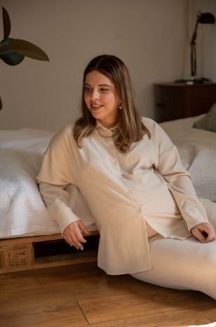 תמונה של חולצת הריון פרינסס אבן