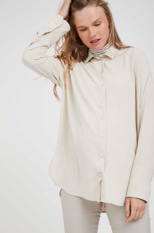 תמונה של חולצת הריון פרינסס לבנה