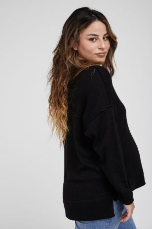 תמונה של סריג הריון פסקל שחור