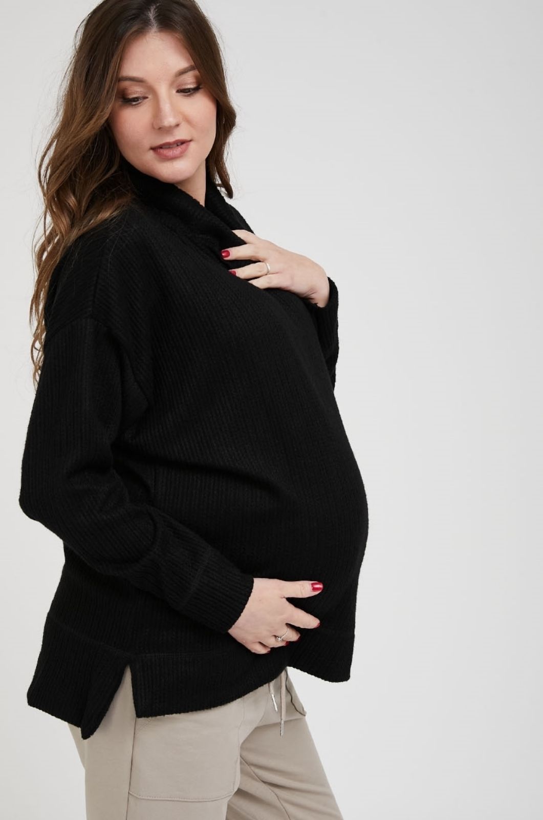 תמונה של סריג הריון שיבולת שחור