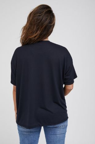 תמונה של טישרט הריון LOVE נייבי