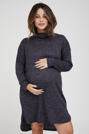 תמונה של שמלת טוניקה להריון מרגו נייבי