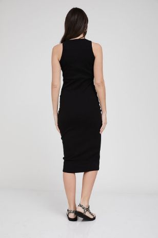 שמלת הריון מרטינה שחורה