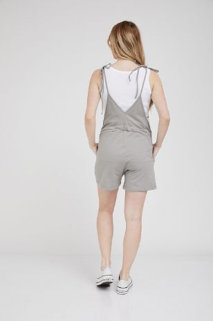 תמונה של אוברול הריון רותם קצר זית