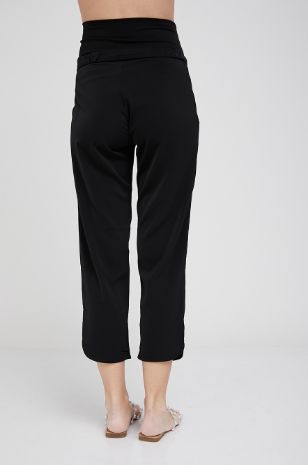 תמונה של מכנסי הריון טוני 7/8 שחור 