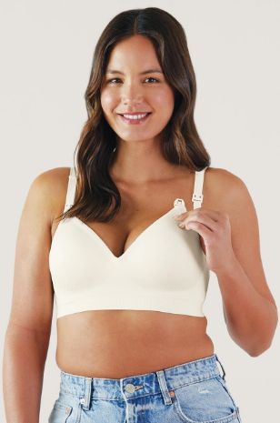 תמונה של חזיית Bravado Plunge הריון והנקה שחורה