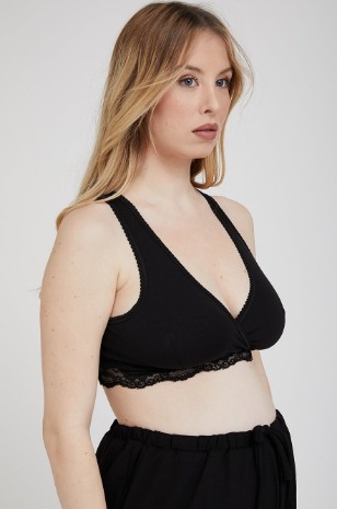 תמונה של טופ מעטפת לשינה והנקה Carriwell שחור