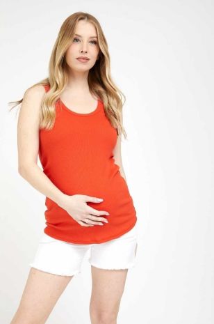 תמונה של גופיית סבא להריון קורל