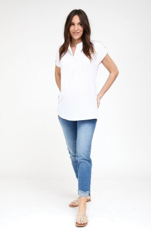 חולצת הריון מימי שחורה