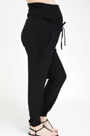 מכנסי הריון רינה שחורים
