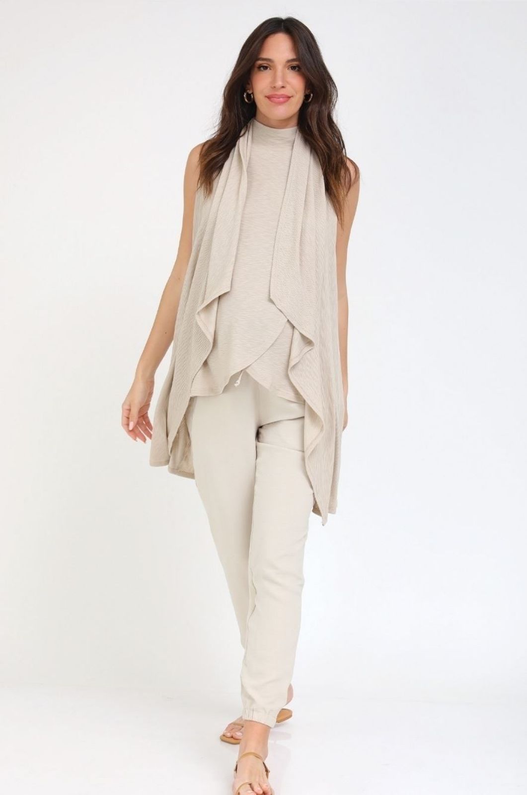 מכנסי הריון רינה חול 