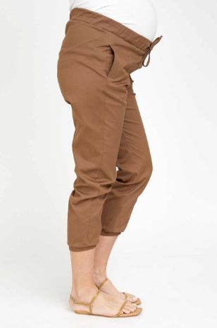 תמונה של מכנסי הריון תומס שחורים