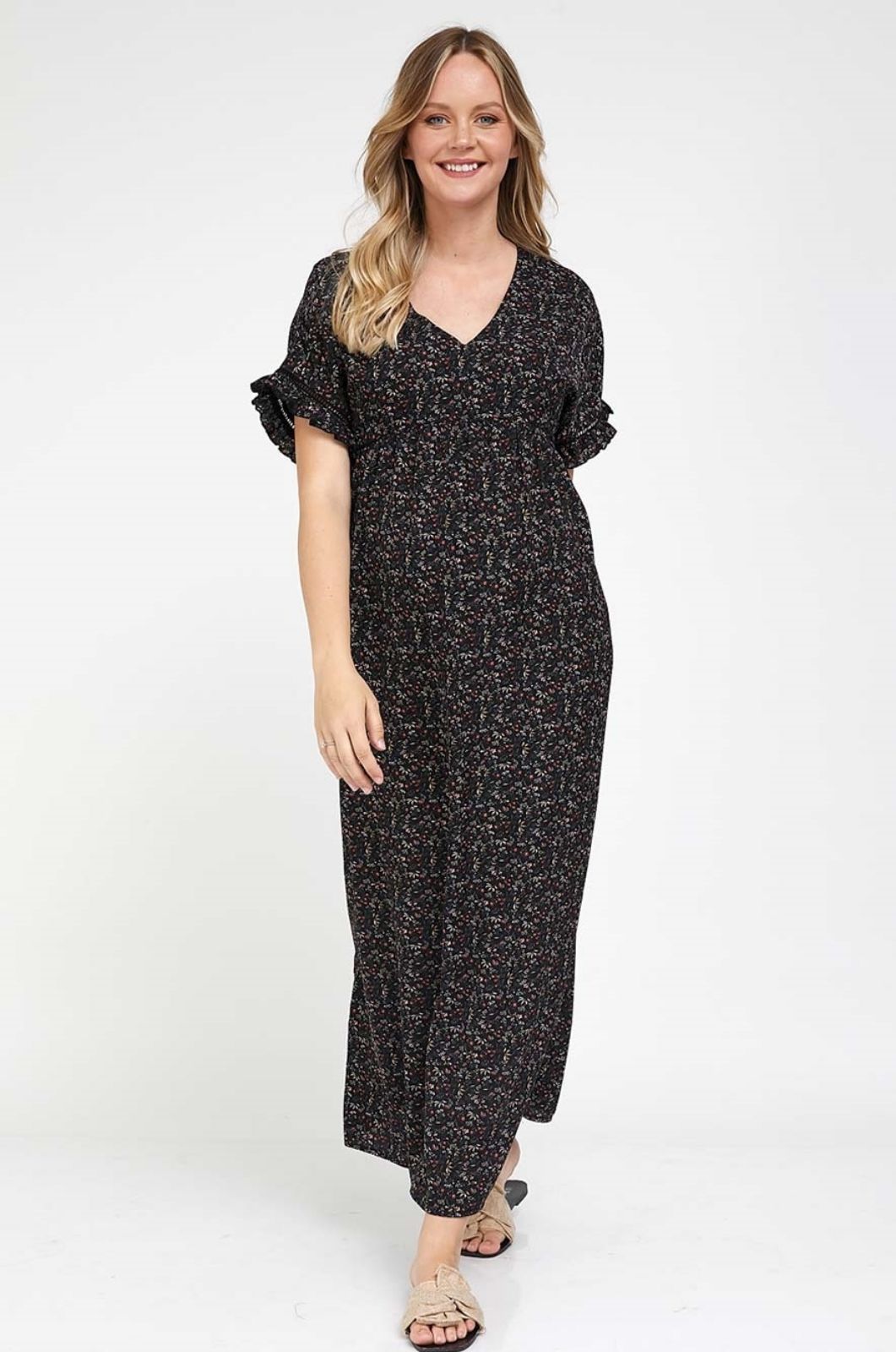 שמלת הריון בלנקה של אבישג ארבל