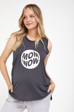 גופיית הריון MOMWOW לבנה