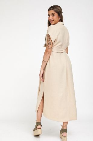 שמלת הריון נדין חול