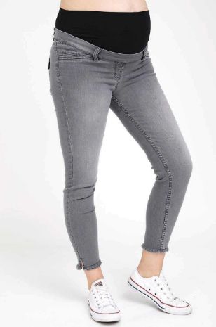 סקיני ג'ינס להריון MOM בהיר