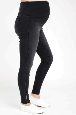 תמונה של ג'ינס להריון אן שחור