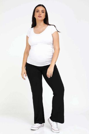 תמונה של מכנסי בייסיק להריון מתרחבים
