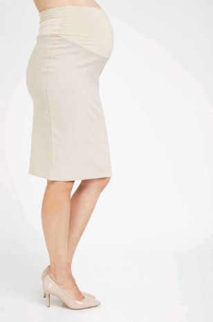 תמונה של חצאית עפרון להריון אבן