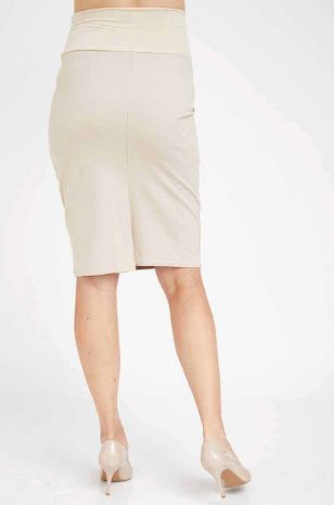 תמונה של חצאית עפרון להריון אבן