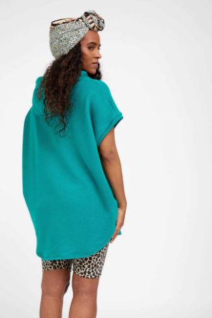 קפוצ'ון הריון WHAT YOU SEE ירוק בנטון של אבישג ארבל