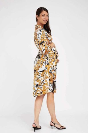 שמלות הריון דגם רומא - אבישג ארבל 