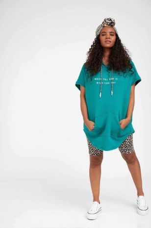 קפוצ'ון הריון WHAT YOU SEE ורוד פוקסיה	